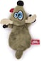 goDog® Silent Squeak™ Crazy Hairs Lion with Chew Guard Technology™ Durable Plush Dog Toy, Large