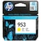 HP 953 Yellow Ink Cartridge, F6U14Ae