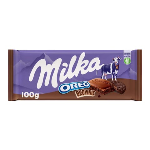 Milka Oreo Brownie Choco 100G