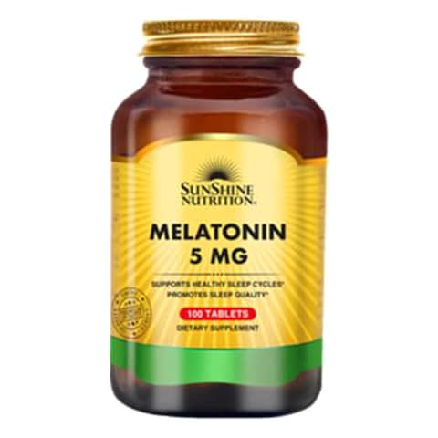 Sunshine Nutrition Melatonin Tablets 5mg 100 PCS