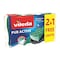 Vileda Pure Active Non-Scratch All Purpose Scourer Green 2 PCS