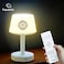 Equantu Desk Lamp Qur'an Speaker/Azan Clock/Bluetooth, 7 Colors LED Touch Table Lamp 8GB, With 16 Reciters Plus 16 Translations (SQ-917)