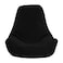 In House Pascal Linen Bean Bag Chair - Medium - Black
