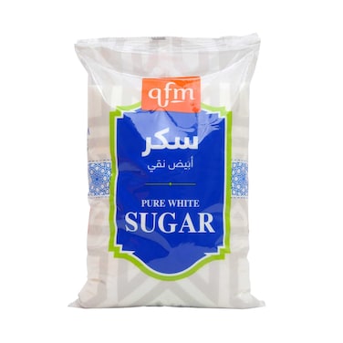 كيو اف ام سكر أبيض نقي 2كغ