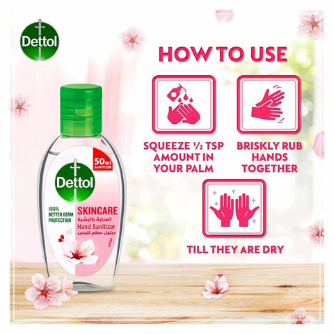Dettol Skin Care Anti-Bacterial Liquid Hand Wash - 50 ml