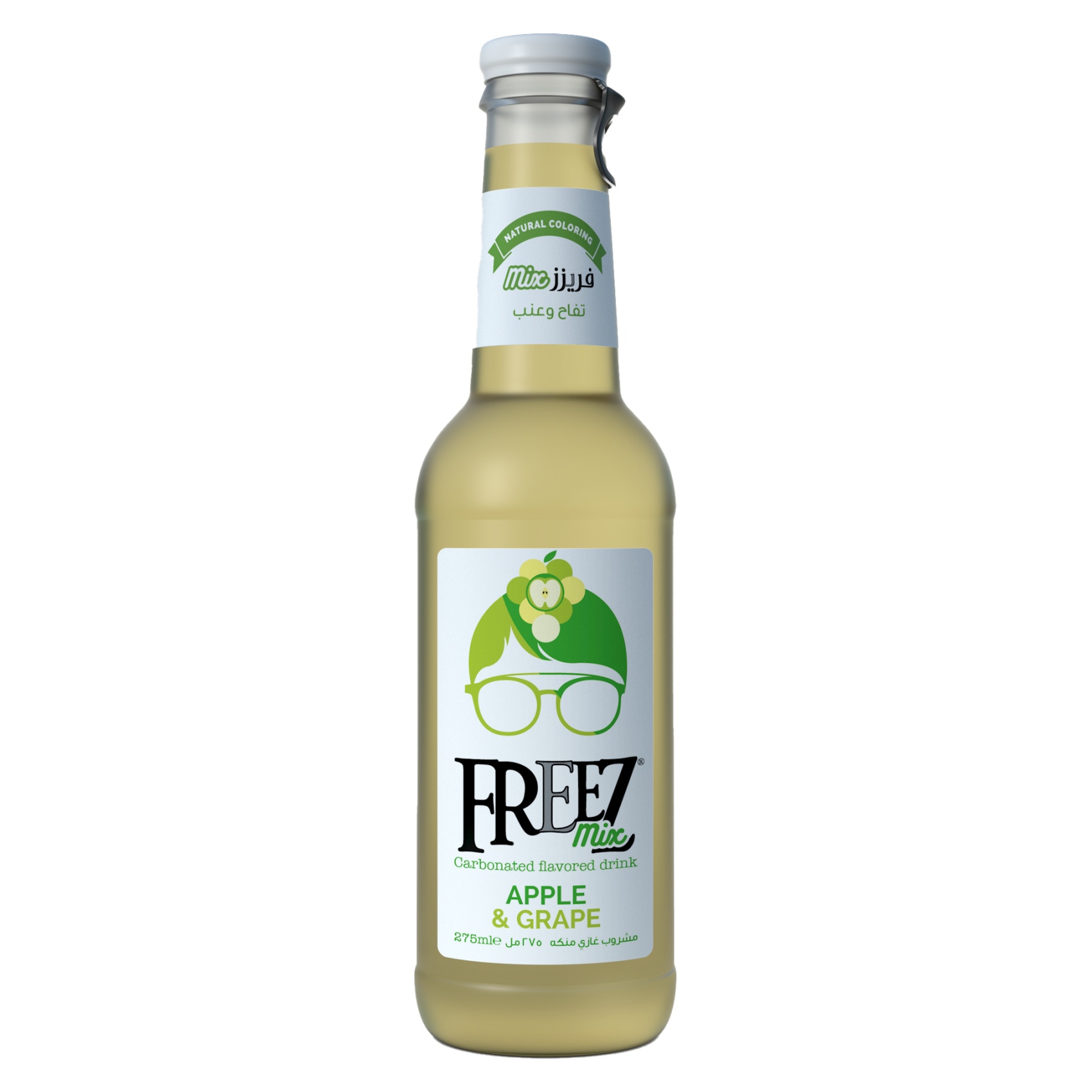 Freez Mix Carbonated Flavoured Apple and Grape Drink 275ml