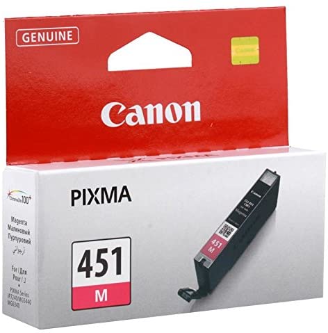 Canon Ink Cartridge, Magenta [Cli-451M]