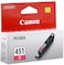 Canon Ink Cartridge, Magenta [Cli-451M]