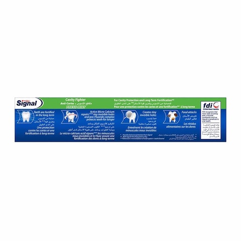 Signal Cavity Fighter Toothpaste With Fresh Mint - 120 Ml