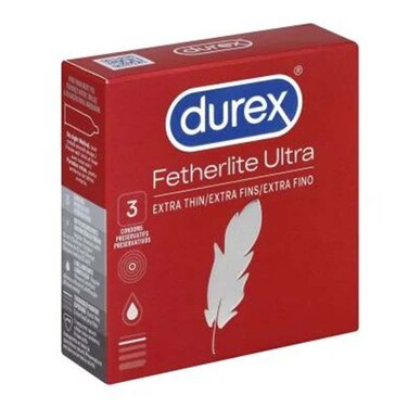 Durex Fetherlite Ultra Condoms 3 Pieces