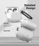 Ringke - Layered Case Designed for AirPods Pro (2nd)   Matte Clear