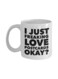 muGGyz Tennis Mode On Full Meter Gauge Funny Coffee Mug White