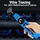 NF-810 Network Cable Kit for RJ11 RJ45 CAT5 CAT6 LAN Cable Multi Function Wire Tracker Wiremap PoE TEL Testing Line Finder with LED Light Earphone Tool Bag