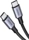 Ugreen 82-70429 USB-C Cable Aluminum Case With Braided 2M (Black) (70429)