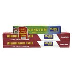 Buy Moge aluminum foil 45 cm x 60 cm  2 + 1 free in Saudi Arabia