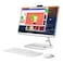 لينوفو أيديا سنتر 3 الكل في واحد كمبيوتر مكتبي بشاشة مقاس 21.5 بوصة ومعالج كور أي 5 وذاكرة وصول عشوائي (RAM) سعة 8 غيغابايت ومحرك أقراص SSD سعة 512 غيغابايت وبطاقة رسومات إنتل فائقة الدقة - أبيض