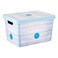 Vinto Collection Wooden Storage Box With Lid Multicolour 17L