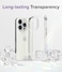 Ringke - iPhone 14 Pro Case   Fusion Bumper Series   Clear Purple