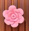 3D Foam Flower Wall D&eacute;cor Baby Pink Color 26x26cm