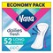 Nana Daily Fresh Panty Liners Long 52 Count