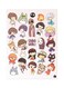 Metal Plate Of Studio Ghibli Poster Multicolour