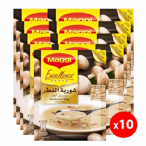 ماجي شوربة الفطر 54 جرام × 10