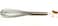Generic Egg Beater Whisk Cake Egg Beater Srainless Steel - Silver 14 Inch