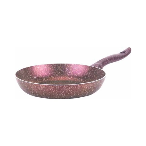 Nouval Granite Plus Frying Pan - 24 cm - Red