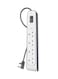 Belkin - Surge Protection Strip 4 X 2.4Amp With Power Cord BKN-BSV400AF2M White