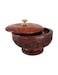 Wooden Hand Carved  Incense Burner, Incense Holder, Brass Inlays &amp; Storage Incense Holder