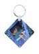 Adnan And Lina Wooden Keychain