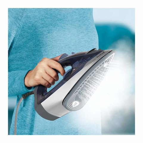 مكواة بخار تيفال - 2500 واط - أزرق - FV2868E2