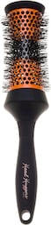 Denman Medium Thermo Ceramic Hourglass Hot Curl Brush DHH3H, Hair Curling Brush For Blow-Drying, Straightening, Defined Curls, Volume &amp; Root-Lift, Orange
