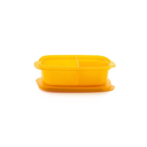 Tupperware Serve &amp; Go Lunch Box, Orange, Plastic