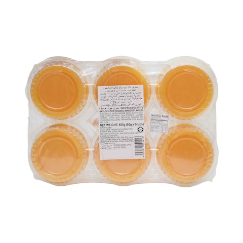 Cocon Mango Pudding 80g&times;6