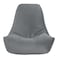 In House Harvey Velvet Bean Bag Chair - Large - Grey