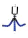 Generic - Mini Flexible Sponge Octopus Tripod Blue