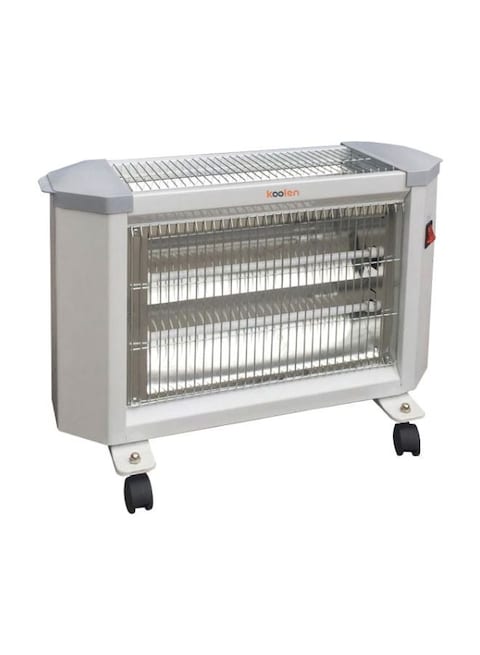 Koolen Electric Heater, 1500W, 807102005, White/Silver