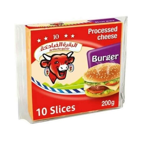 La Vache Quirit Burger Sliced Cheese 200 gr