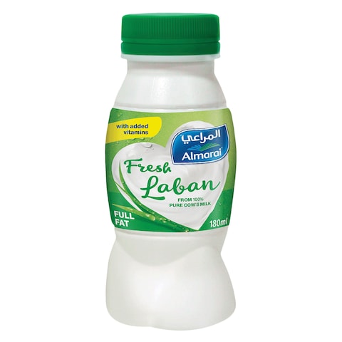 Almarai Full Fat Fresh Laban With Added Vitamins 180ml