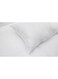 Krude Hotel Soft Pillow - 100% Cotton 250Tc Sateen 1cm Stripe 800Grams Cotton, White 48X74cm