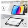 HYX Case For iPad 10th Generation Case 2022, iPad 10.9 Inch 2022 Slim PU Trifold Stand Cover, Black
