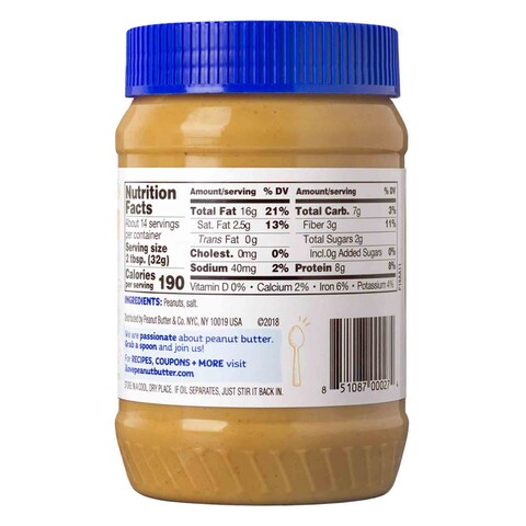 PEANUT BUTTER OLD FASN  OPTOR 454G