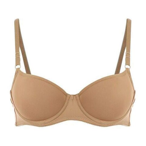 Lasso 3636 Padded Bra - Size 40 - Biege