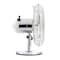 Crownline TF-403 12&quot; Metal Blade Table Fan with Tilt, Oscillation, and 3-Speed Control