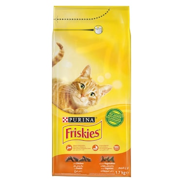Purina Friskies Cat Food With Chicken - 1.7 kg