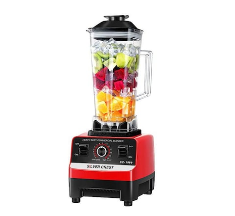 SILVER CREST 4500W Heavy Duty Commercial Grade Blender SC-1589 Multicolour