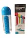 Generic Flip Drink Water Bottle With Pill Case Box Blue 23 x 7.5cm
