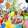 Party Time 100-Pieces 10inch Assorted Multicolors Latex Balloons, Birthday Balloons Helium Balloons For Wedding Baby Shower Valentine's Day Balloon and Birthday Party Decoration - Party Supplies