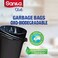 Sanita Club 55 Gallon Oxo-Biodegradable XL Black 2 Garbage Bags
